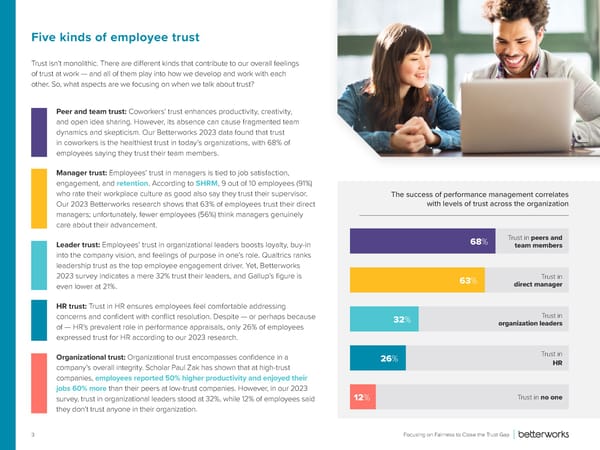 Focusing on Fairness to Close the Trust Gap - Page 3