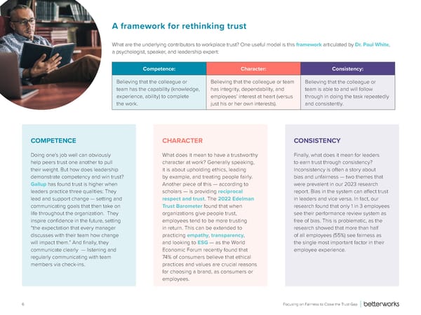 Focusing on Fairness to Close the Trust Gap - Page 6