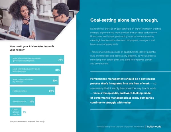 How Goal-Setting Drives Employee Engagement and Retention - Page 6