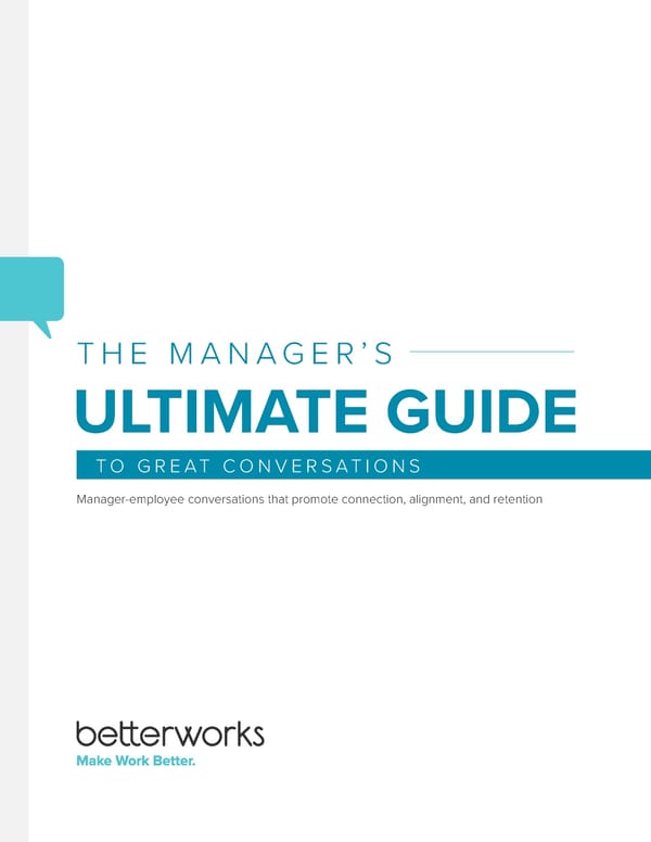 Immersive Experience | The Manager's Ultimate Guide to Great Conversations - Page 1