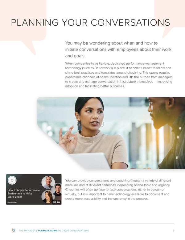 Immersive Experience | The Manager's Ultimate Guide to Great Conversations - Page 9