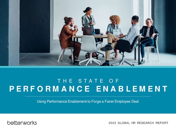The State of Performance Enablement - Page 1